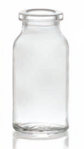 8 ml injectieflacon, helder, type 1 geblazen glas