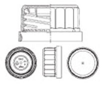 Duma® Twist-Off schroefdop model 3827T
